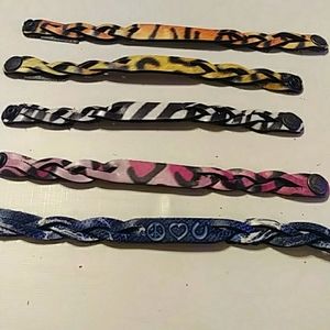 Handmade leather bracelets